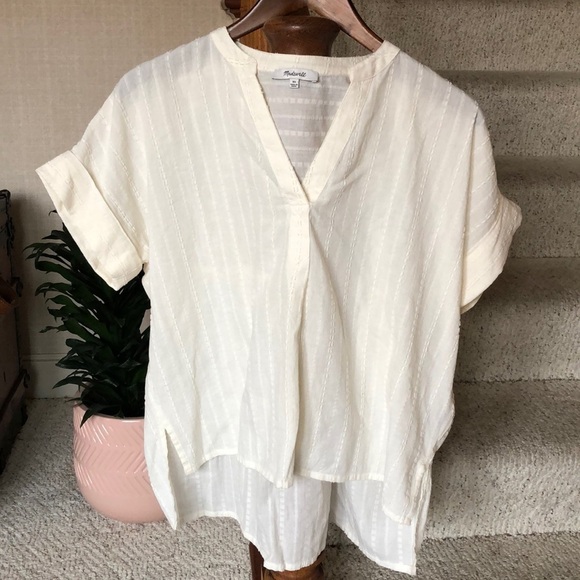Madewell Lakeline Boho Pop Over Shirt - Picture 2 of 12